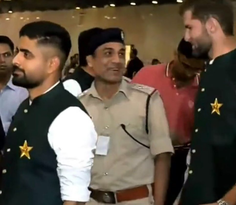 Pakistan team have arrived in India for world cup 2023.
best of luck 🍀
Go green
#BabarAzam𓃵 
#ShaheenAfridi 
#PakistanCricketTeam