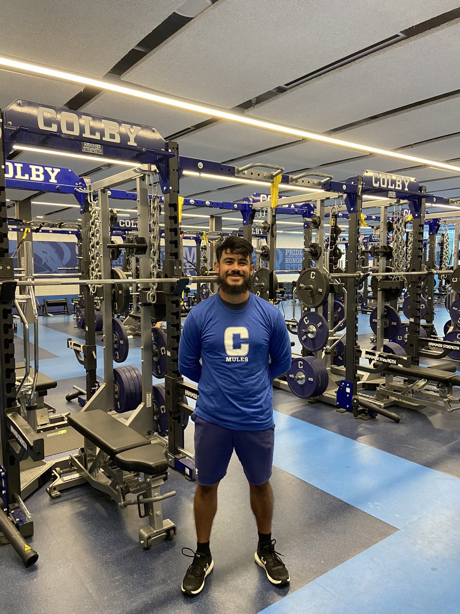 imcoachmorales's tweet image. I am happy to announce I will be working as an Assistant Strength and Conditioning Coach at Colby College! Other step on my professional development! I am excited to start and make an impact on with the Mules #gomules