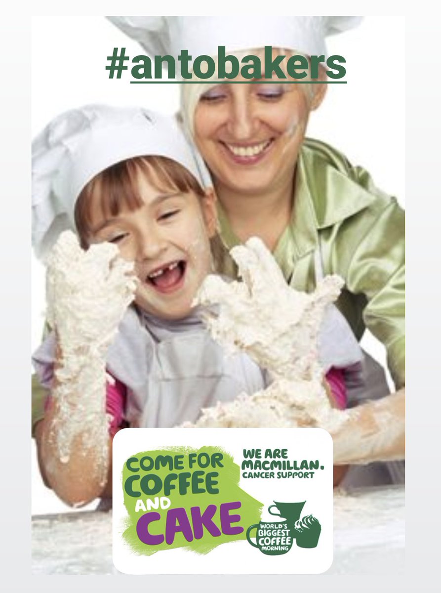 Antonine families!! Are any of you baking ahead of our Macmillan coffee morning this Friday? Do you have any photos of your children having fun you'd like to share? Please post and use the hashtag #antobakers 🥞🎂@MrsMcGuireAnto @MrsYoungAnto  @MrsDowdsAntoPS    @missrossantops