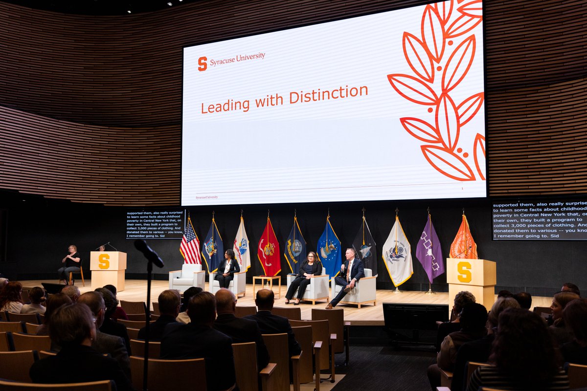 Syracuse University News (@syracuseunews) on Twitter photo More than 400 members of the <a href="/SyracuseU/">Syracuse University</a> community gathered in person and online Tuesday for the launch of “Leading With Distinction,” Syracuse’s new academic strategic plan (ASP). Check out these 📷 from the ASP Launch Symposium! #HigherEd More than 400 members of the <a href="/SyracuseU/">Syracuse University</a> community gathered in person and online Tuesday for the launch of “Leading With Distinction,” Syracuse’s new academic strategic plan (ASP). Check out these 📷 from the ASP Launch Symposium! #HigherEd