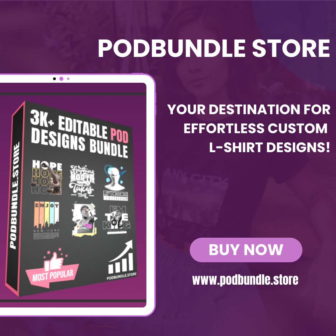 podbundle's tweet image. ✨ Welcome to PodBundle Store! Your one-stop destination for effortless custom L-Shirt designs! Whether you want to stand out in a crowd or create a unique gift, we've got you covered. 😎

👉 podbundle.store 👈

#FashionFridays #CustomApparel #StyleSimplified