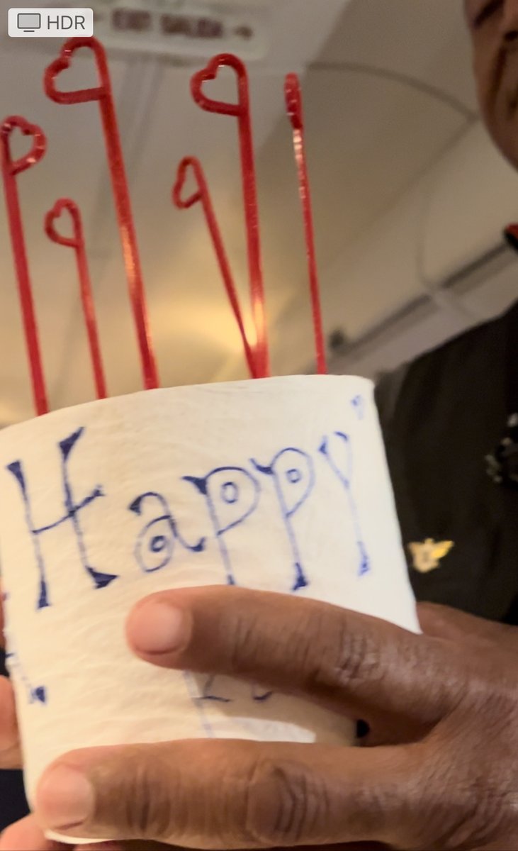 EmilyThorell's tweet photo. @SouthwestAir #southwestheart spectacular SW HOU crew helped us celebrate our 6yo's bday on the 9/24 flight from BUR to SLC complete with "cake" and "candles" and having the whole plane sing and turn out their lights when he blew out the "candles". He felt so special! Thx houcrew https://t.co/JnpygRLuM2