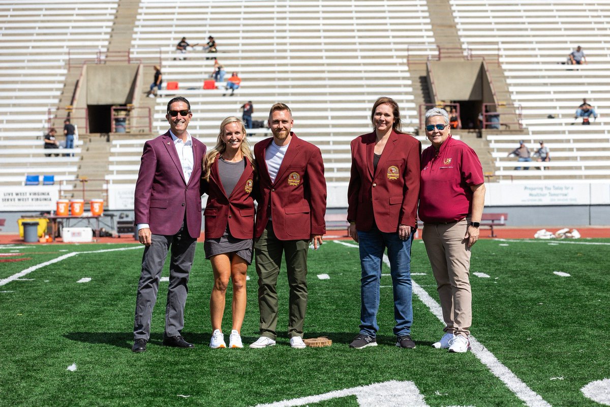 It was an honor to be inducted into the <a href="/ucwv_athletics/">Golden Eagles</a> Hall of Fame this past weekend.

Amazing to be back in Charleston, seeing some familiar faces, and how <a href="/UCWV/">University of Charleston</a> continues to thrive.

Congratulations also to this year's other inductees!