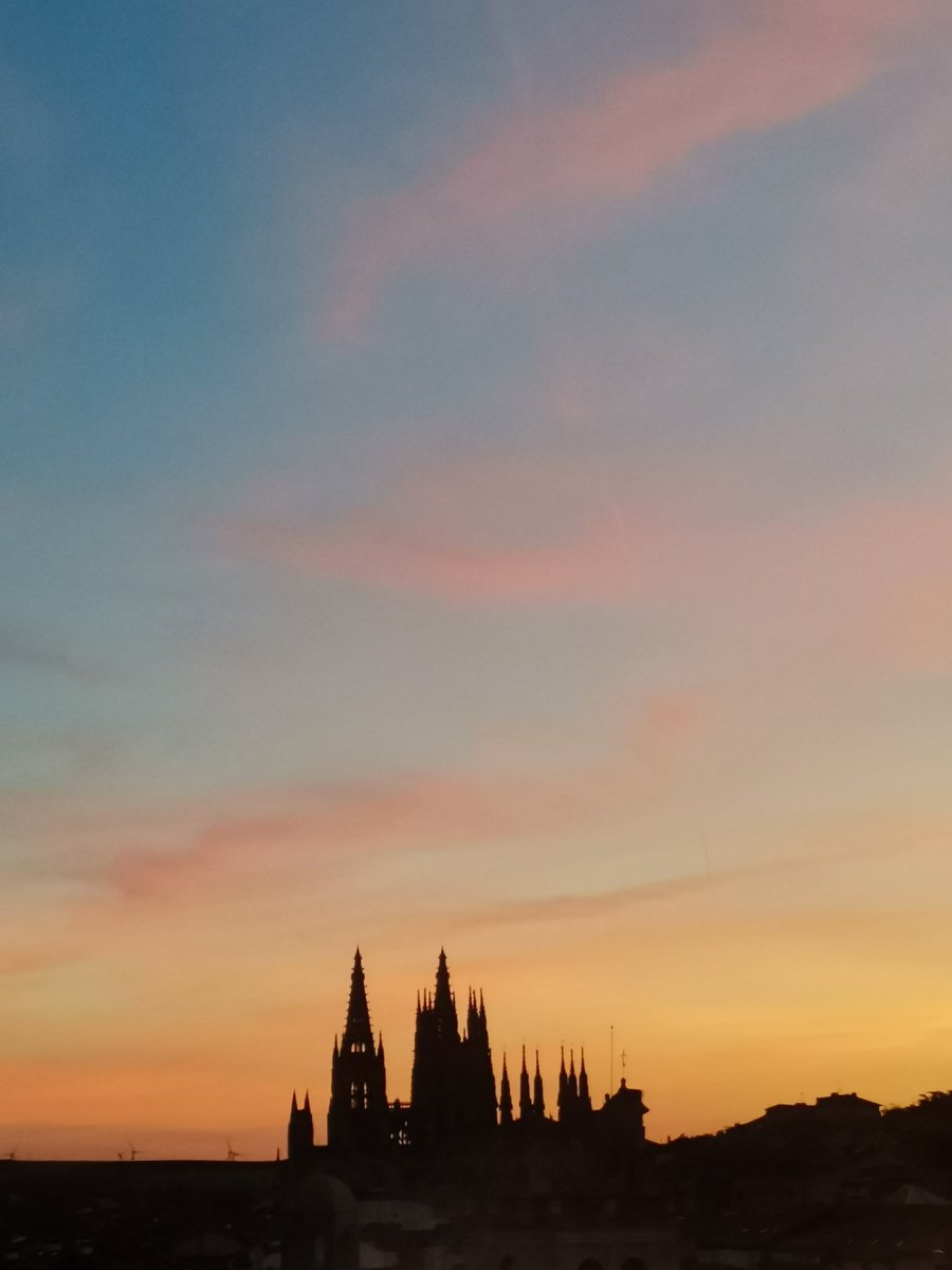 Atardecer burgalés.