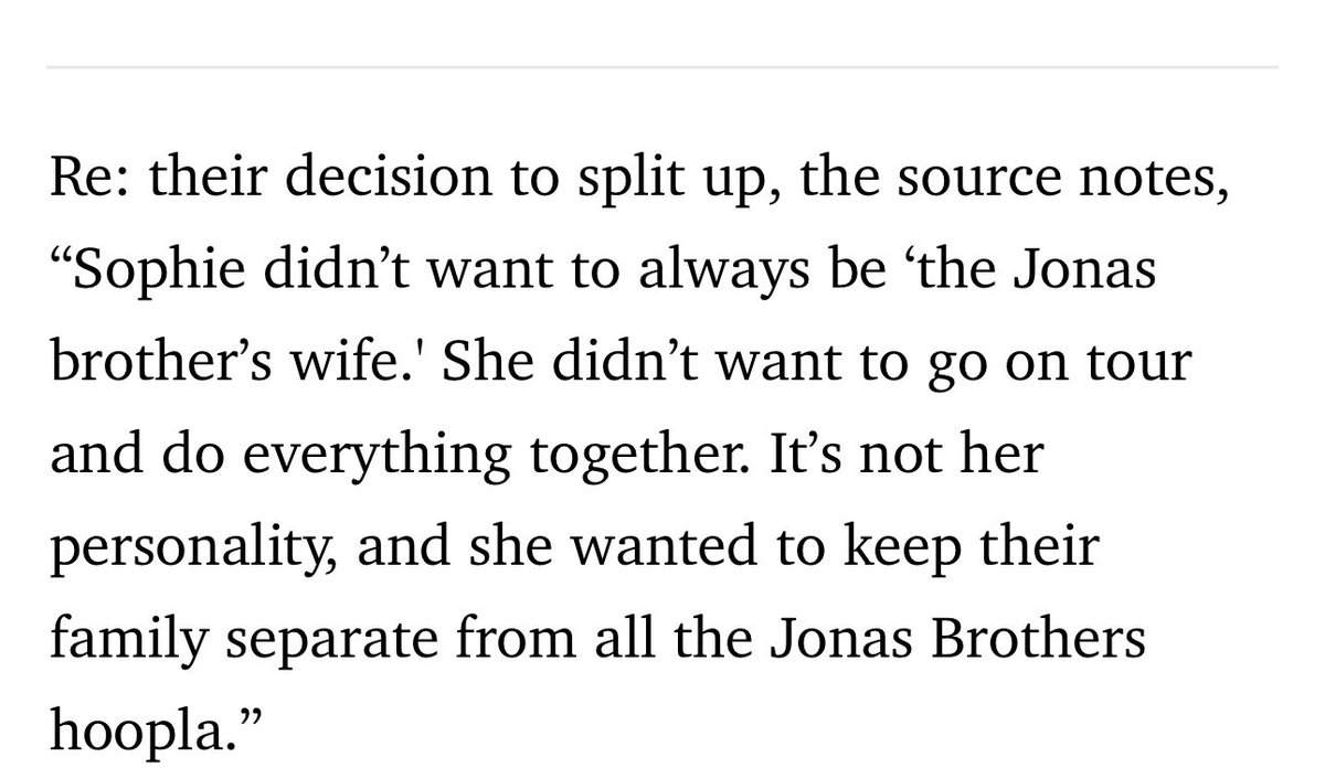 _angmarie_'s tweet photo. no offense but what did she expect when she married a jonas brother? https://t.co/CsNIrlnJ7q