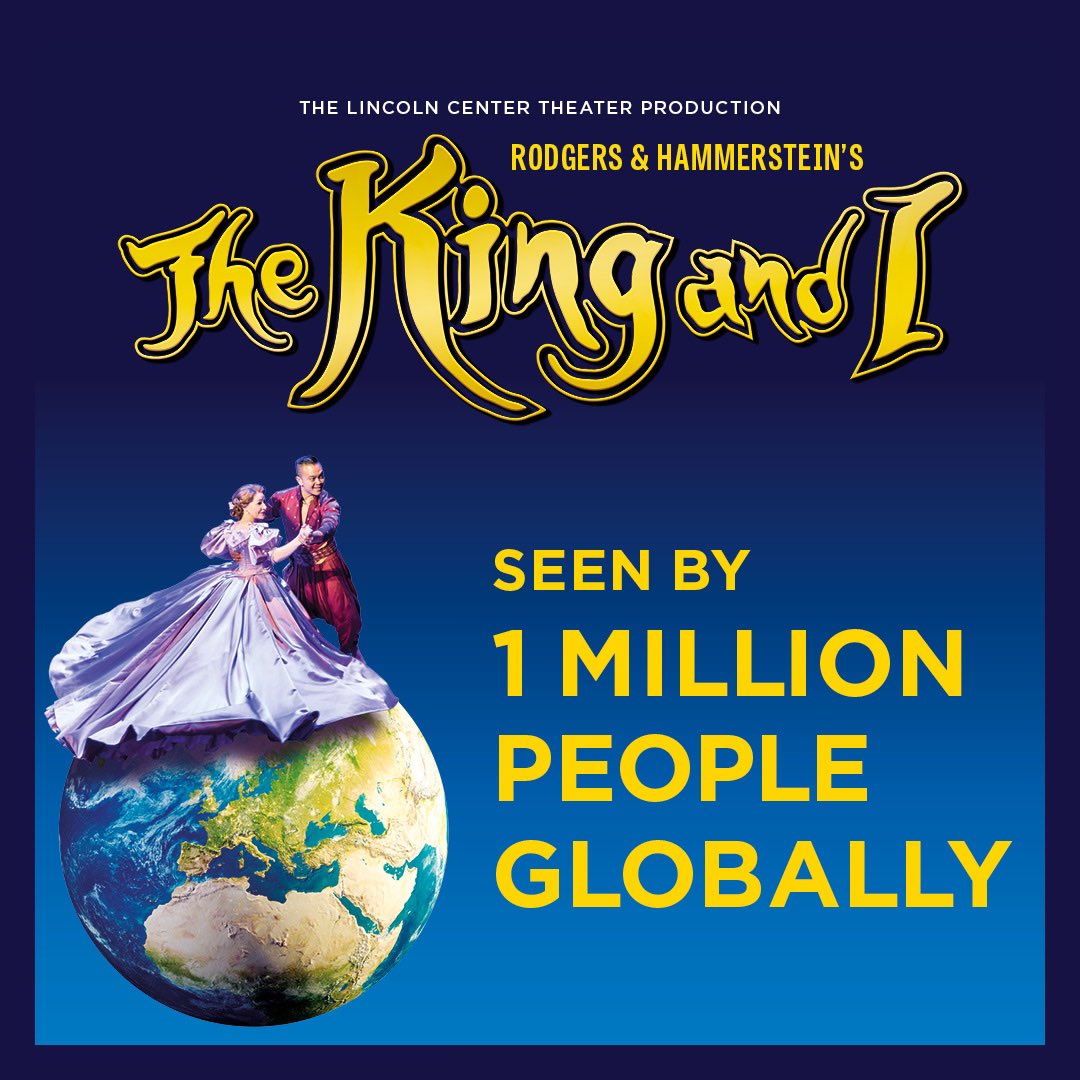 #TheKingandI is a global smash hit! ✨ We’re so excited to be bringing it back to London’s West End in January! Book your tickets now for this glorious production 🎟️