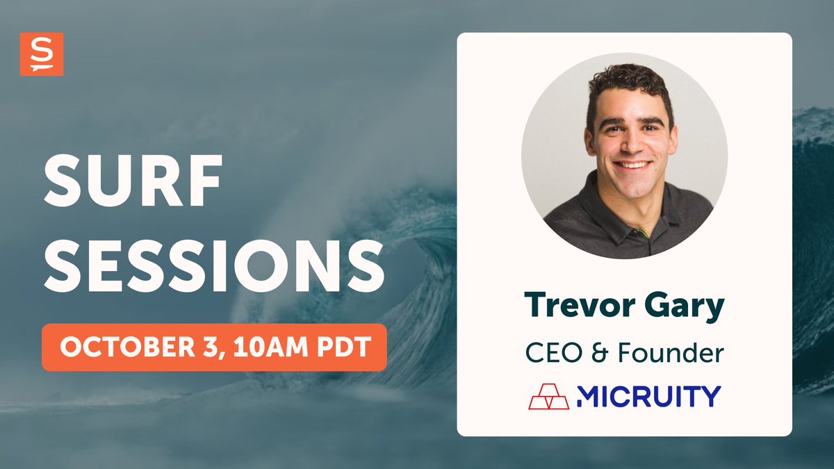 Nobody has mastered the practice of board and investor communications better than Trevor Gary, founder and CEO of <a href="/Micruity/">Micruity</a>

On our next episode of Surf Sessions, we learn how Trevor has been leveraging async comms to increase efficiency and build trust—you don't want to miss it!