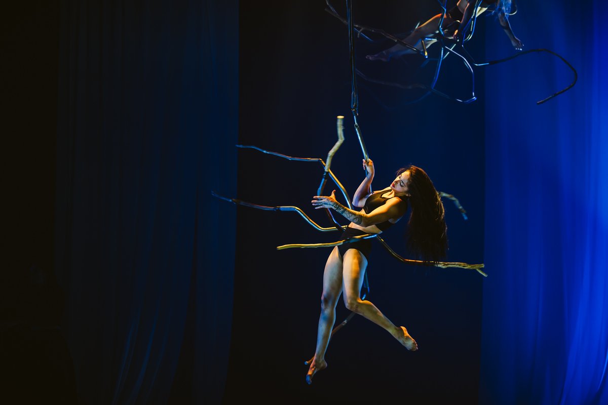 LaTOHU's tweet photo. NYX ouvrira en beauté notre saison cirque! 

Une création de Johanne Madore et Pierre Przysiezniak du Collectif Chimère.
Présenté du 25 au 29 octobre à la TOHU
Billets disponibles : https://t.co/57gVCXuEZA https://t.co/zVyXEn8CeJ