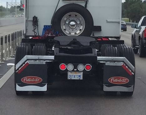 's tweet image. The signs are everywhere
Saw this driving yesterday (photo on left)
#OUTATIME
88