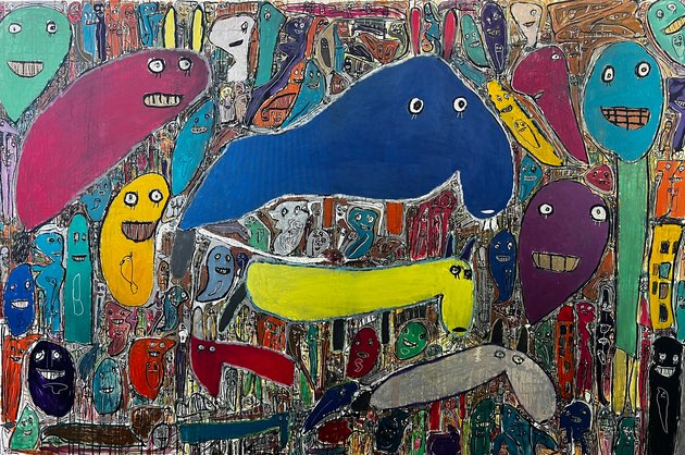 schaderstiftung's tweet photo. 🤩 Mischmasch 👨🎨
Kommt gern auch kurzfristig zur Vernissage #Mischmasch in der #Schader-Galerie (Do, 28.09., 18.00 h): „Unsere Kunst - unsere Wirklichkeit | #BehindART“ zusammen mit @ParitaetHessen #bhb, gefördert von @HMWK_Hessen unter Schirmherrschaft @StM_Klose @SozialHessen https://t.co/dCa3QytaVc