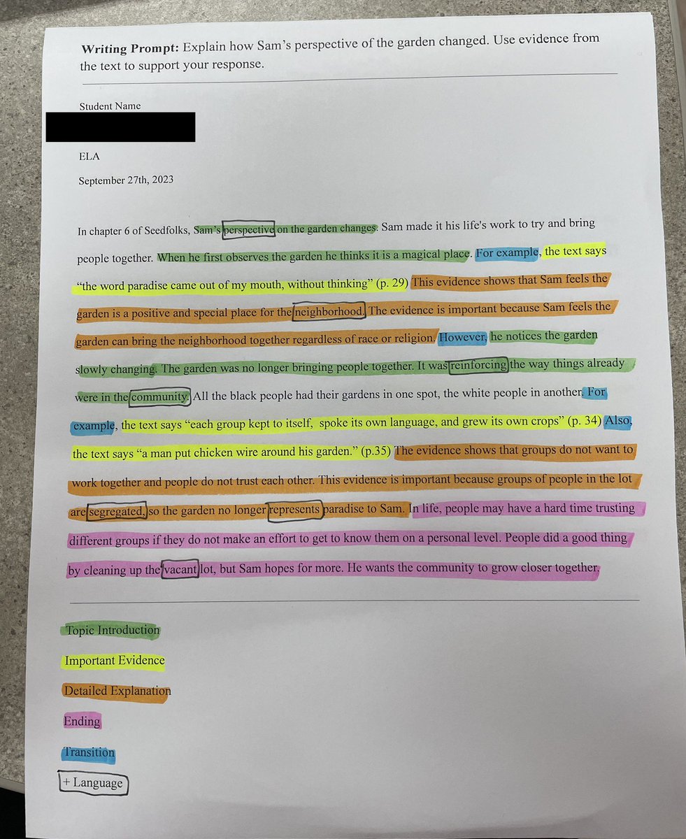 Think_Better365's tweet photo. Getting ready for some exemplar work tomorrow #SpecialEducation #SRSD @thinkSRSD #MiddleSchool https://t.co/RFq6HLNGG0