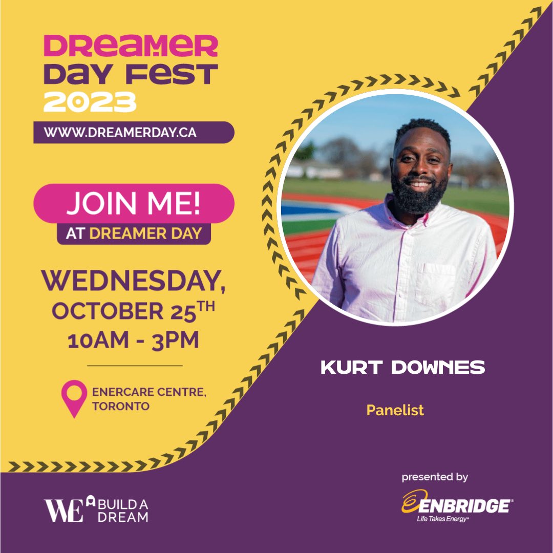 “Excitement’s building as we gear up for an unforgettable event! ✨💜 Join me as we dive deep into #DreamerDay2023 & unlock a world of inspiration,knowledge, & connection!  📌 See you Oct. 25!
#DreamBig #BuildADream”

🚀 It's more than an event; it's a movement! #DreamerDay2023