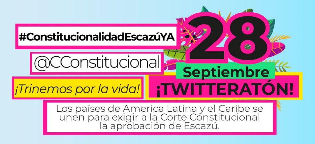 ➡️Actualmente, el Acuerdo de Escazú en 🇨🇴 está en proceso de revisión por la #CorteConstitucional.Sin embargo, Colombia es el 1ro en el ranking  de personas defensoras ambientales asesinadas. Necesitamos la ratificación del Acuerdo de #EscazúAHORA.
#ConstitucionalidadEscazúYA