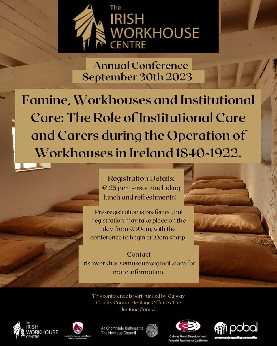 📣 There will be no tours of the Workhouse running this Saturday, September 30th 2023, as we are hosting our annual conference. We apologise for any inconvenience this may cause. Tours will resume as normal on Sunday, October 1st.