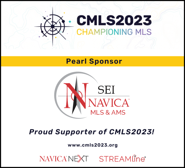 We are proud to partner with <a href="/councilofmls/">CMLS- Council of MLS</a>  for #CMLS2023. Looking forward to connecting and engaging with the MLS industry in New Orleans.

Stop by our booth #25 and explore the latest trends in real estate and MLS technology.

#pearlsponsor #navicamls #streamlineams #seisystems