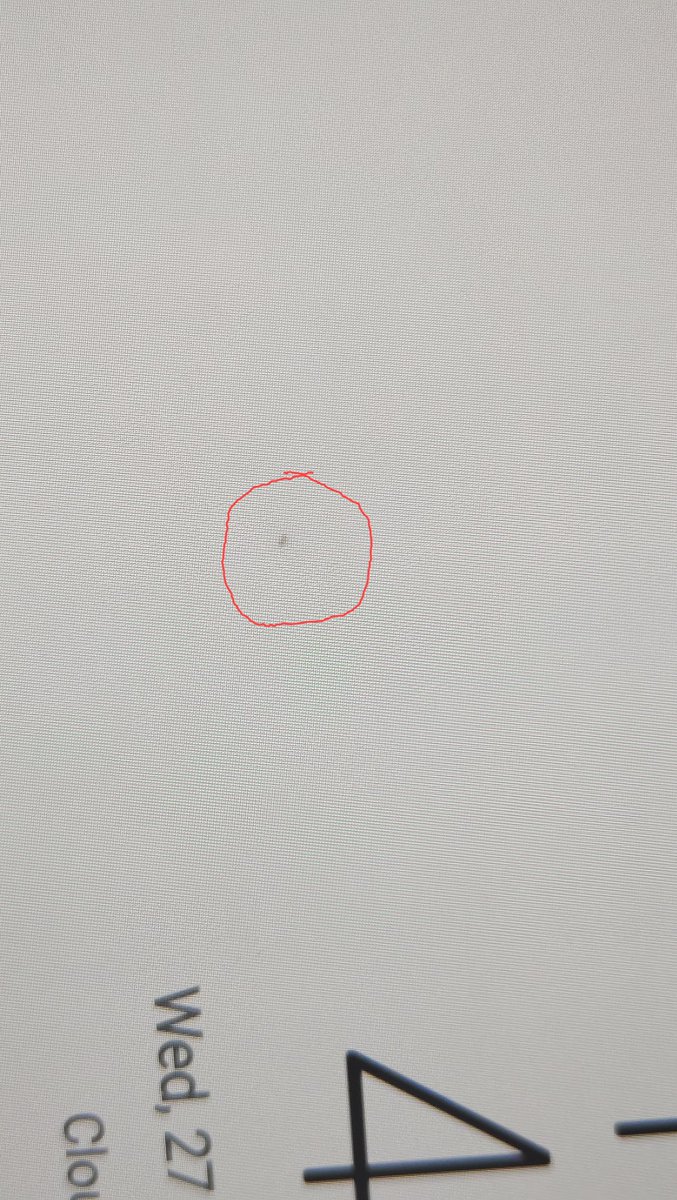 JobinMankunnel's tweet photo. Today a dot appeared on the screen of Xiaomi Pad 6, which is less than 2 months old.
I don't know what to do. 
Please help me @MiIndiaSupport @XiaomiIndia @Xiaomi @manukumarjain https://t.co/uIDpMLaegL