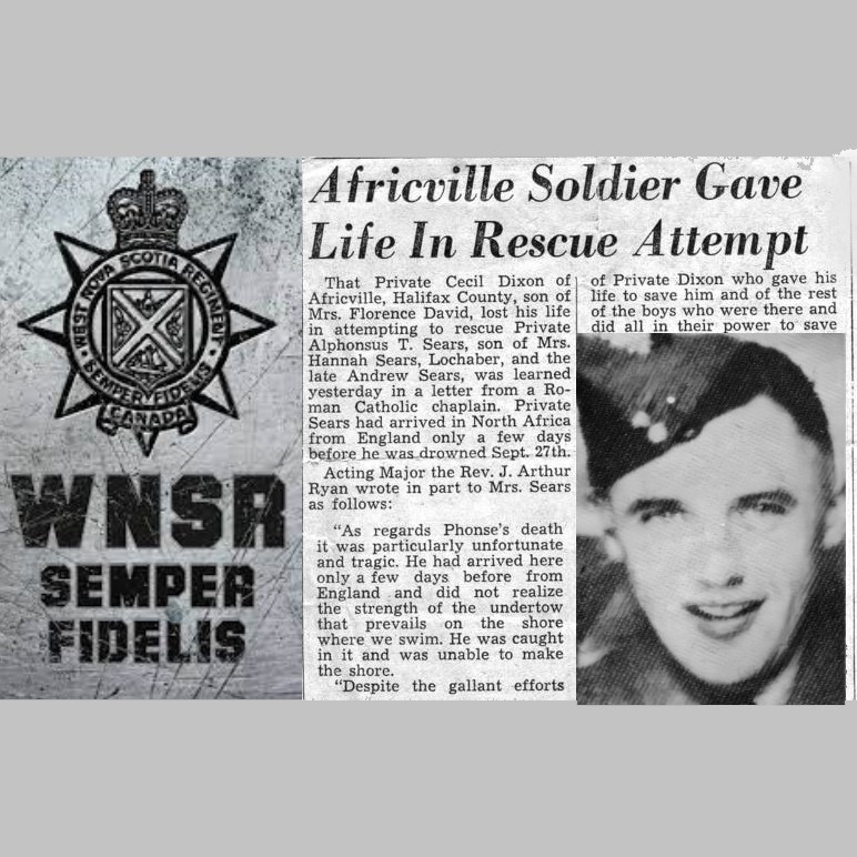 WartimeHeritage's tweet photo. Today We Remember #WNSR Pte's Cecil Dixon & Thomas Sears, lost Sep 27, 1943. Cecil attempted to save Tom from drowning in Algeria. Both are interred at #BoneWarCemetery. Read their stories:
Sears: https://t.co/6zlksHqFrM
Cecil: https://t.co/yXmwmWui72
_
#WWII #SemperFidelis https://t.co/PH75tShUP3