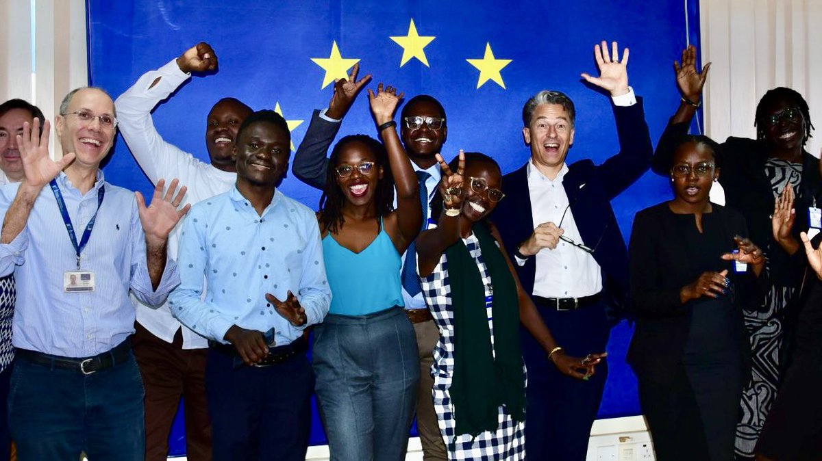 Excellent discussions today with the youth leaders @EU_YSBUg, on key areas of the #EUandUganda partnership, eg:
- Green & Climate Transition
- Governance & Social Inclusion
- Sustainable & Inclusive Growth
Really valuble to get the views & input from this talented group!
🇪🇺🤝🇺🇬