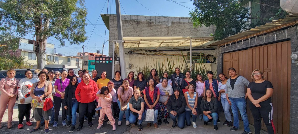 Que fortuna formar parte de este gran equipo de mujeres  #Neza #Dtto24 #EquipoADM #AlfredoDelMazo