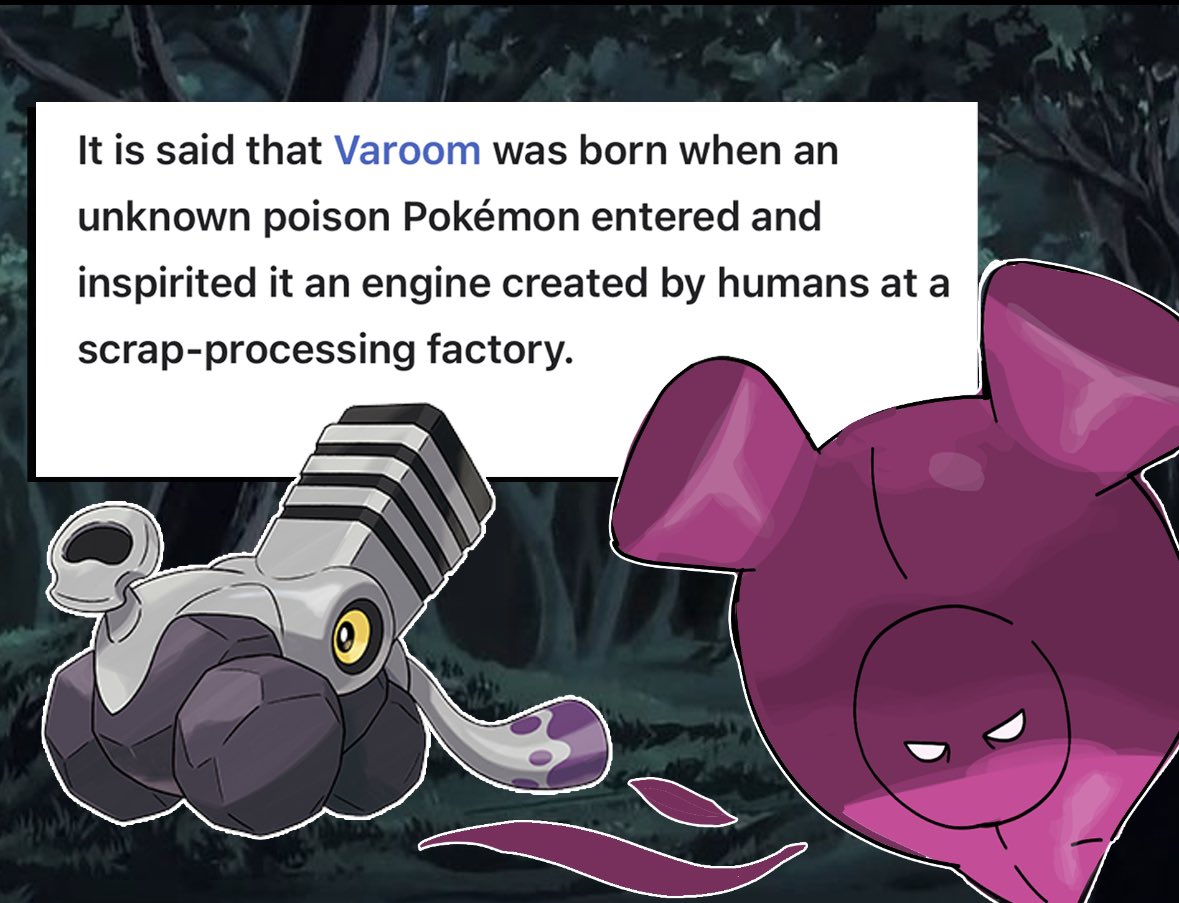 Varoom -  Pokédex