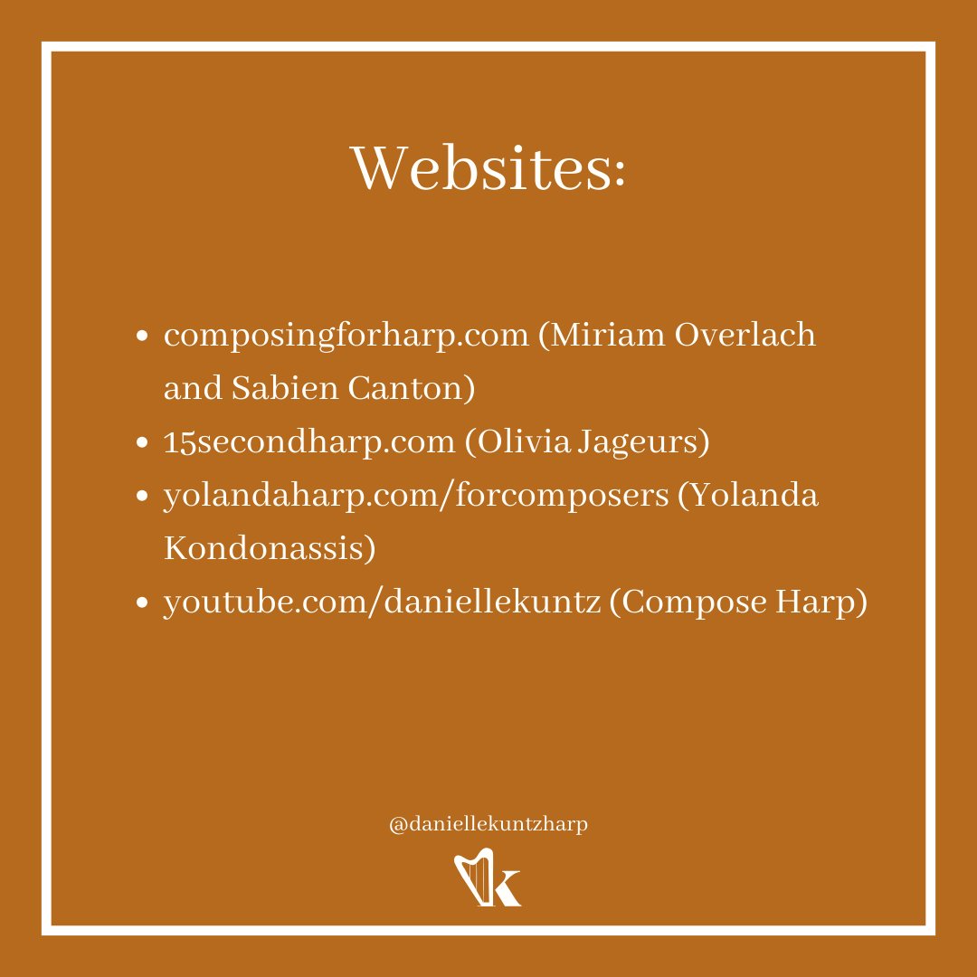 Danielle Kuntz | New Music Harpist tweet media
