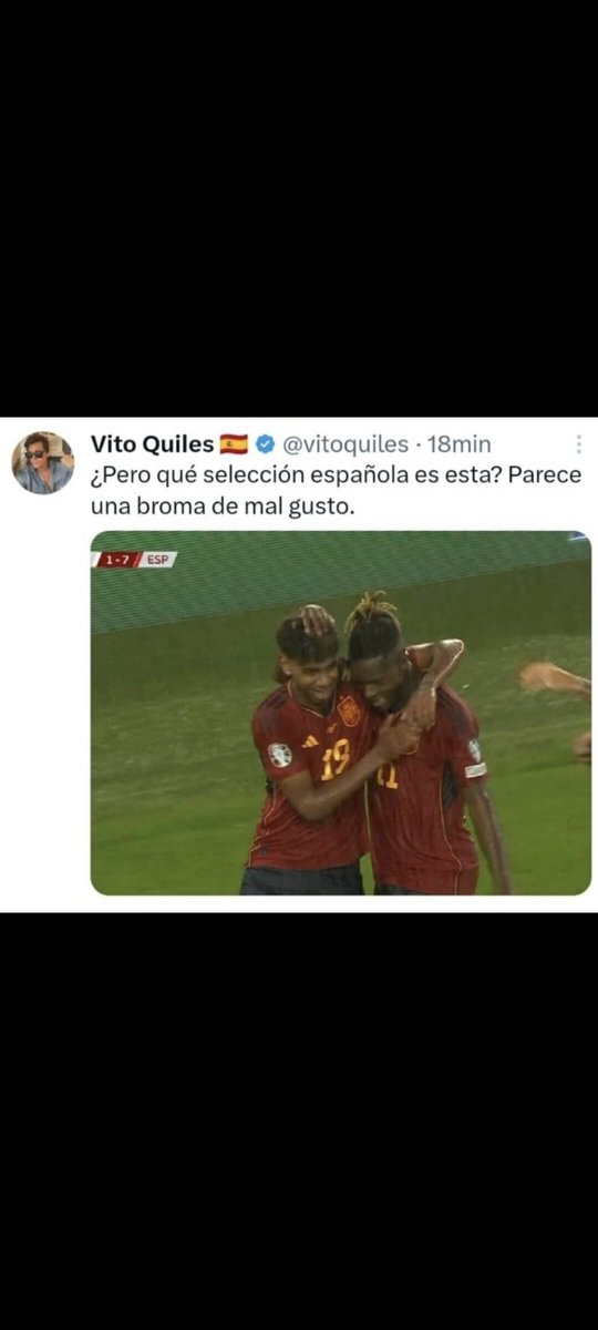 ayub_karim's tweet photo. @rtvenoticias @vitoquiles  no te ha insultado y ha dicho lo que eres. Y si no te acuerdas del twit aquí lo tienes. Racista https://t.co/C3PteNTrqb