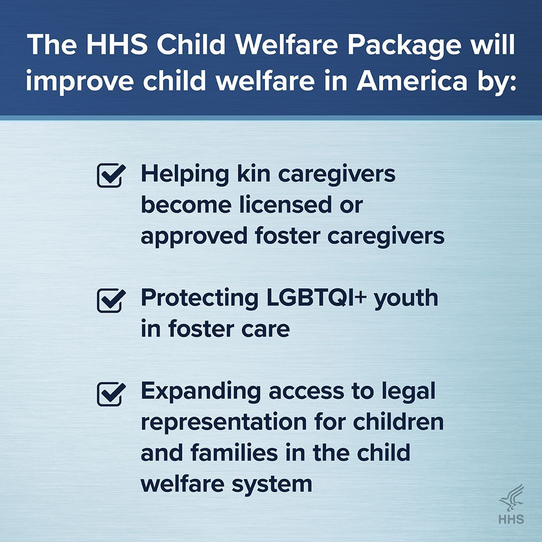 HHS will continue to fund and uplift culturally appropriate, accessible services provided in the community for children and kinship caregivers and encourages child welfare agencies to pursue options that keep families together and maintain family connections.