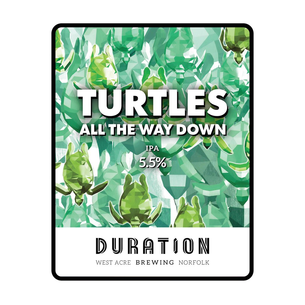 I’m excited for @DurationBeer CASK Turtles All The Way Down 5.5% IPA to launch this October. Can someone in #Sheffield please buy some for me to drink!!! #caskisforeveryone #caskaleweek