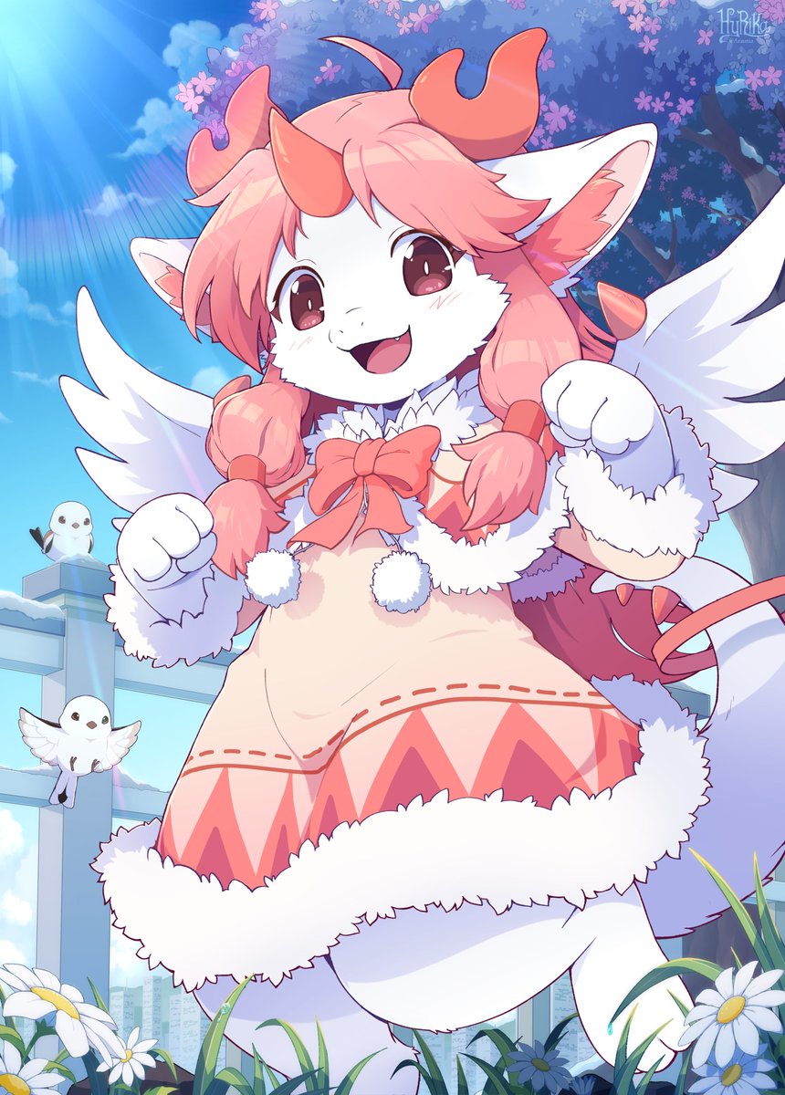 Araunia's tweet photo. For @_RYOKOwO !
Been a while since I do Scalies, so it's a nice change of pace. :3

#kemono #furry #furries #furryart #scalie #ケモノ https://t.co/o3GmQiEVgc