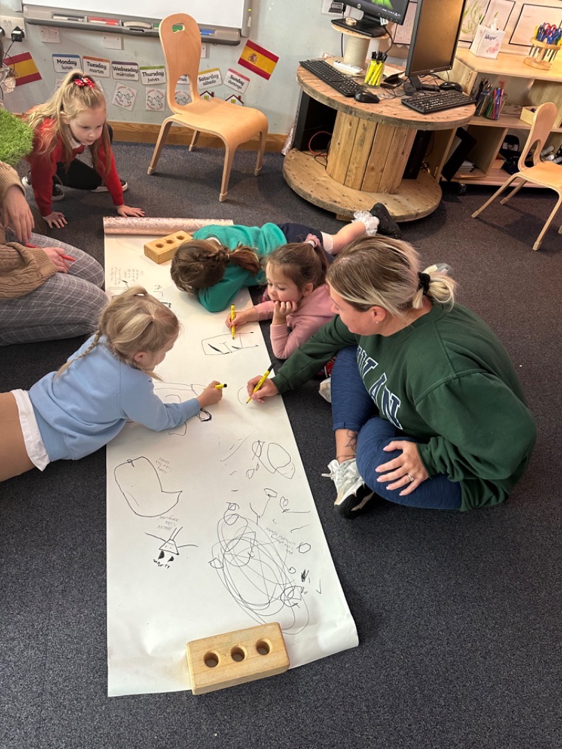 <a href="/LvpsN/">LVPS Nursery</a> we are always delighted at how our grown ups from home embrace our play dates! They never fail to get involved in our play! #PlayIsTheWay #BeingAPlayMate <a href="/FalkirkFroebel/">Froebel: Falkirk Network</a>