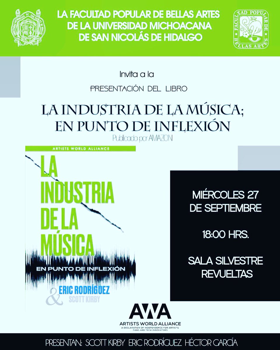 EricRodriguezT's tweet photo. HOY ES EN BELLAS ARTES!!
Es un libro para todos!!!
Ahí nos vemos!!! https://t.co/ItVDJpo2Yt