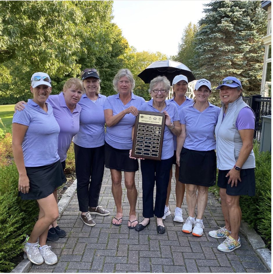 RideauViewGolf's tweet photo. Congratulations to our Rideau View Ladies Inter-club team for winning the day on September 21st and capturing the championship title again!🎉Thanks to the great group of ladies we hosted on the 21st and to those who participated at competing clubs over the season. #rideauviewlife https://t.co/SfbfFxumuc