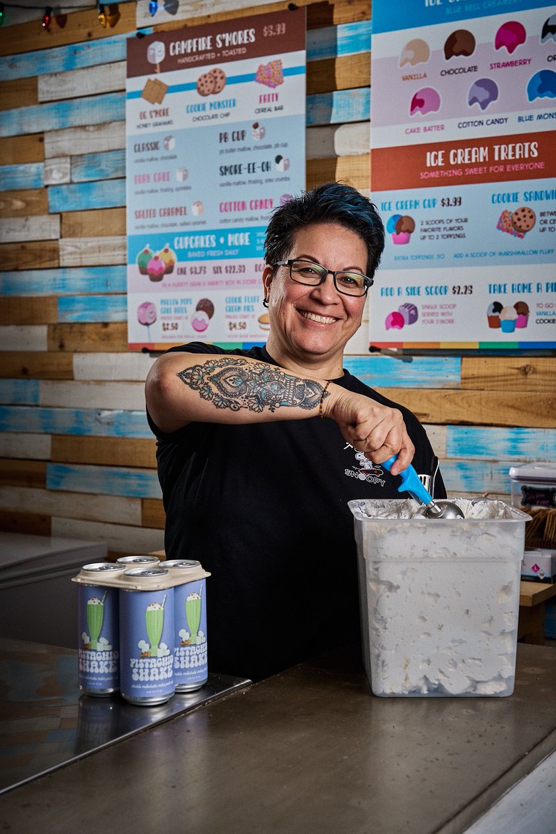AZWildernessCo's tweet photo. When you want your dessert beer to taste right, you go to the people who make the best dessert ingredients. Every year, Toasted Mallow provides astoundingly delicious marshmallow fluff for our nut-infused milkshake IPA, Pistachio Shake. Taste for yourself when it drops Thursday. https://t.co/YjUCndrPET