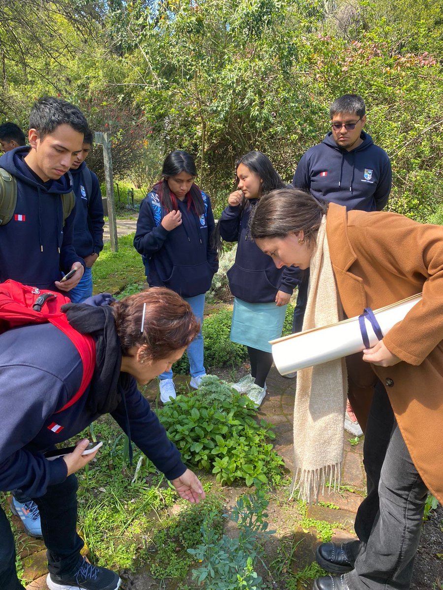 FAUBA_Internac's tweet photo. El pasado lunes recibimos la visita de la Dra. Xandra Saavedra acompañada por 8 estudiantes de grado de Perú pertenecientes a la @Unasam_Oficial. Esperamos que tengan una gran experiencia en nuestra @AgronomiaUBA! Estamos muy contentas de recibirlos/as. #serFAUBA #orgulloFauba https://t.co/8gAOwAZ8za