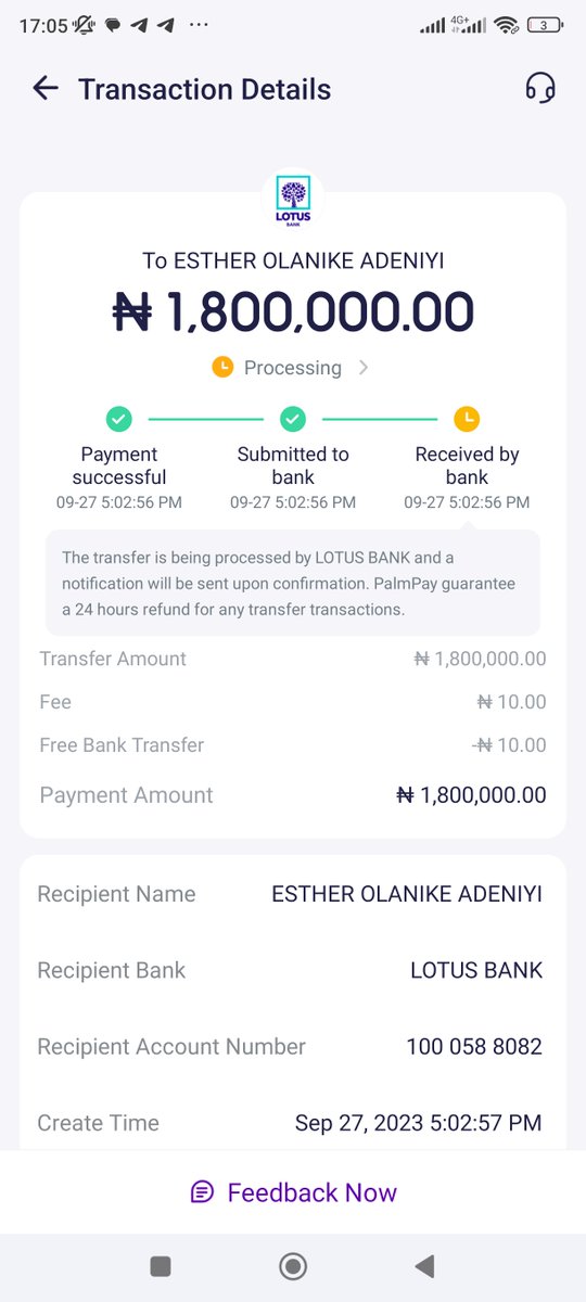 datavillaNg's tweet photo. @palmpay_ng You guys are extremely poor in responding to customer issues. I sent payment to someone since 5pm and still on processing till this moment. The person that I send there is still with the seller waiting for payment. I regret the day I downloaded your app today https://t.co/vvLEQI78xt