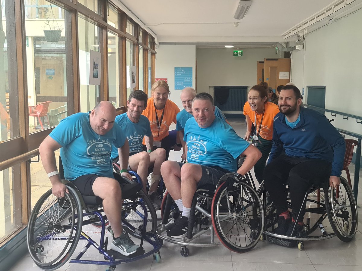 Day 3 done and dusted wheelchair time trial done. Great athletes always already for more!!! #NRHSportsChamps