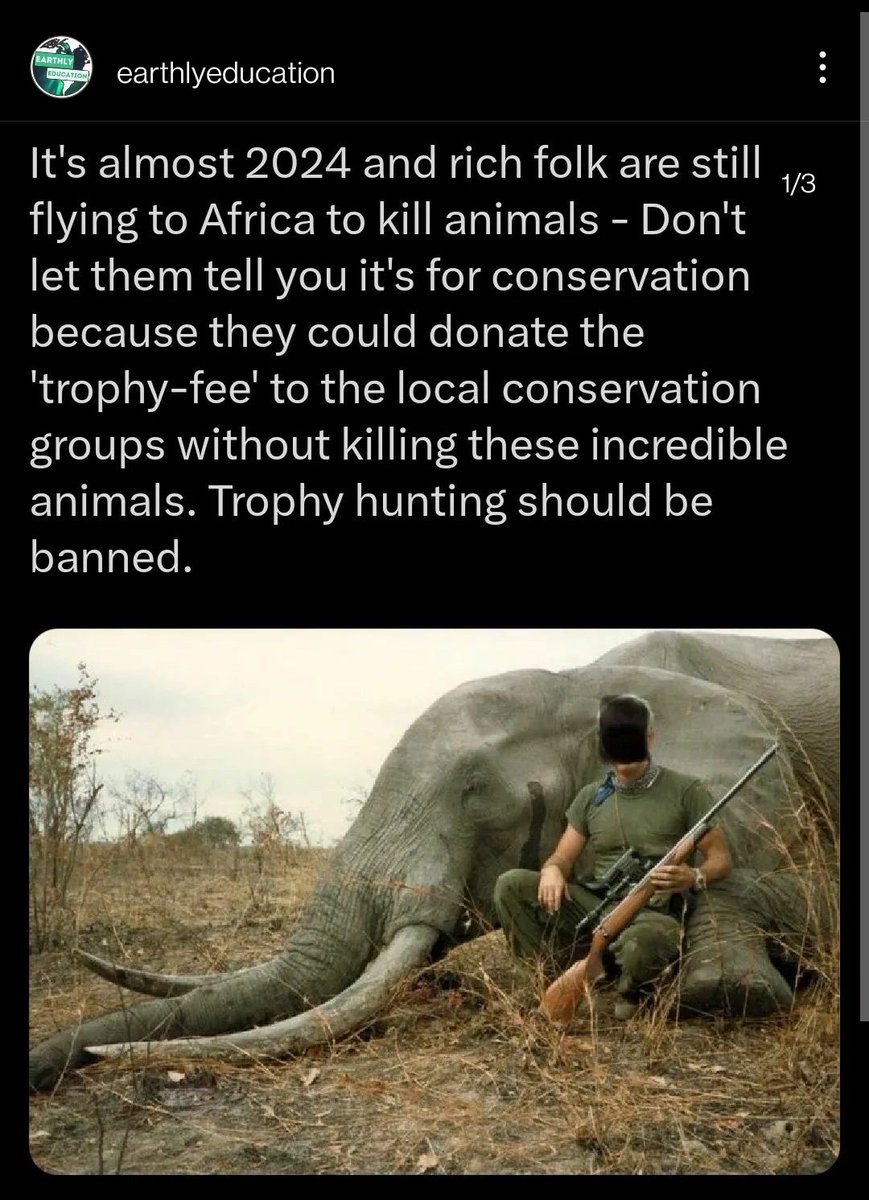Deepikasana's tweet image. #stoptrophyhunting