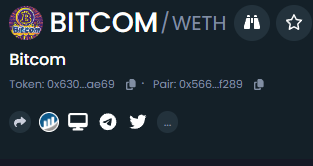 Bitcom tweet media