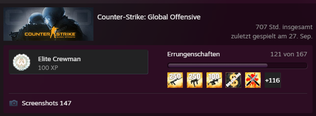 Bye bye CSGO, gerade noch das letzte Spiel gespielt und gewonnen. Good times! 🥲