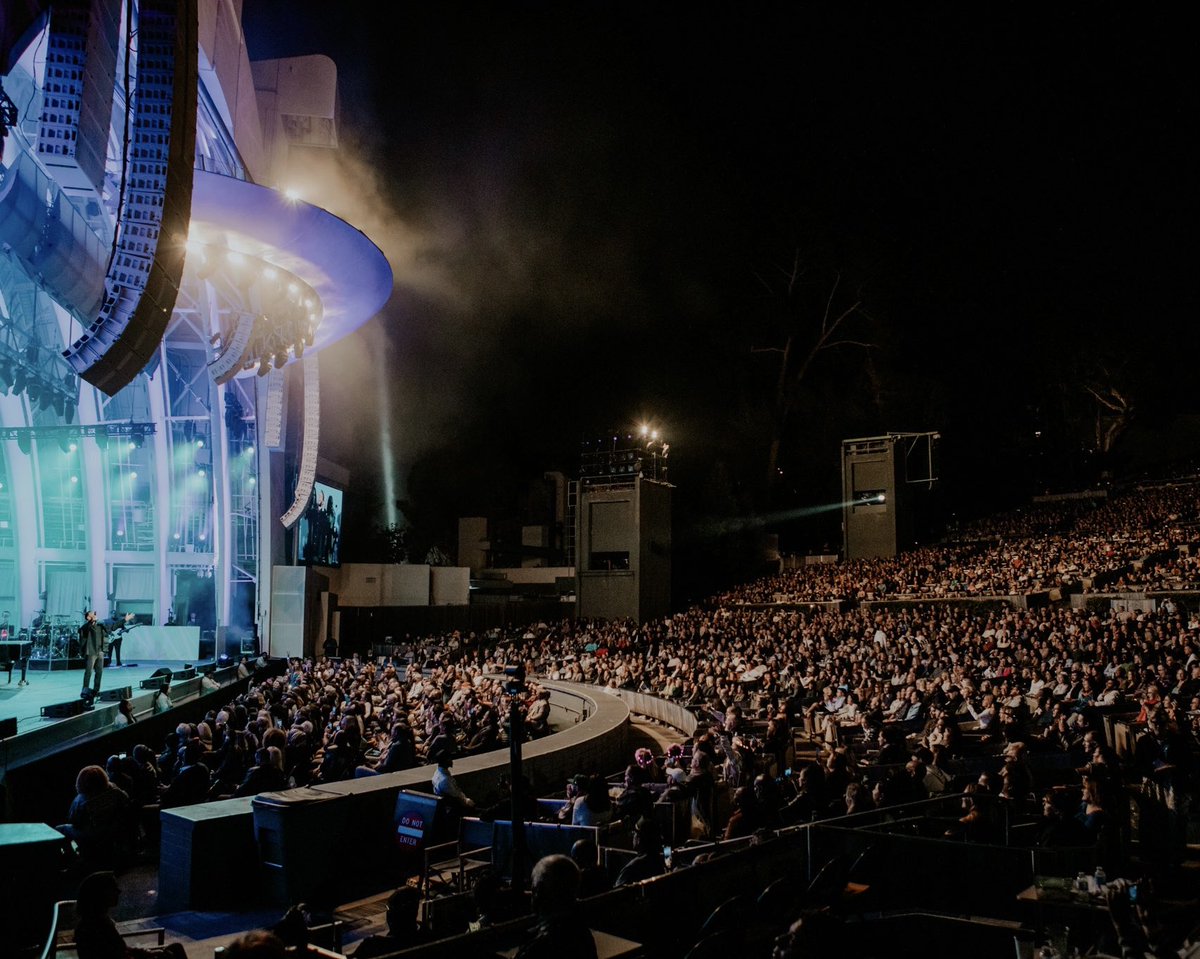 Some photos from our incredible night at the @HollywoodBowl! I had been looking forward to this show for a long time. We performed with a gospel choir and the @LAPhil orchestra. I told the stories and played the songs that made me who I am. It was so special. I felt so full and