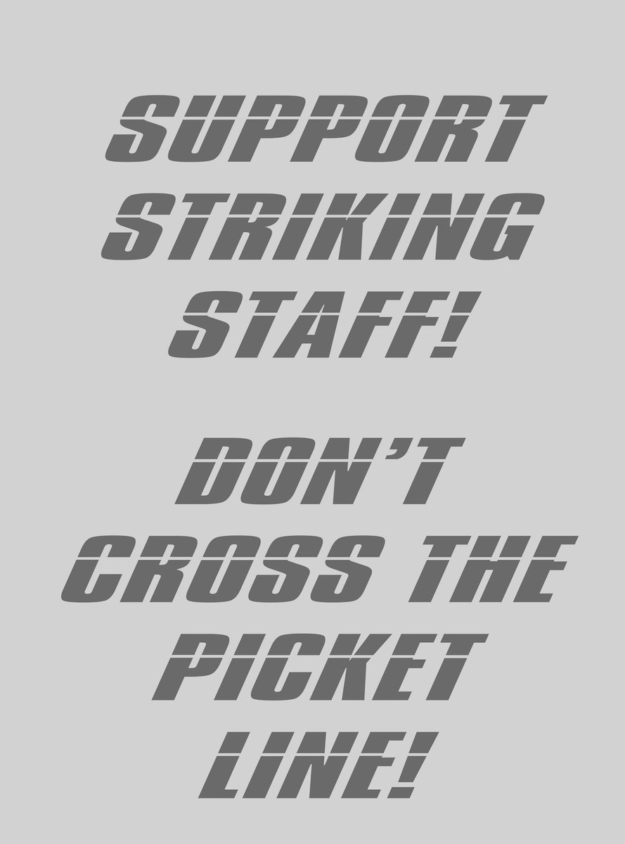 Strikes continue at a no of HE institutions including @KeeleUCU in @WestMidsUCU Digital picket please & thank you - i.e. show solidarity with those taking action through refraining from promoting academic work & events on social media/elsewhere. Please also support @UNISONinHE