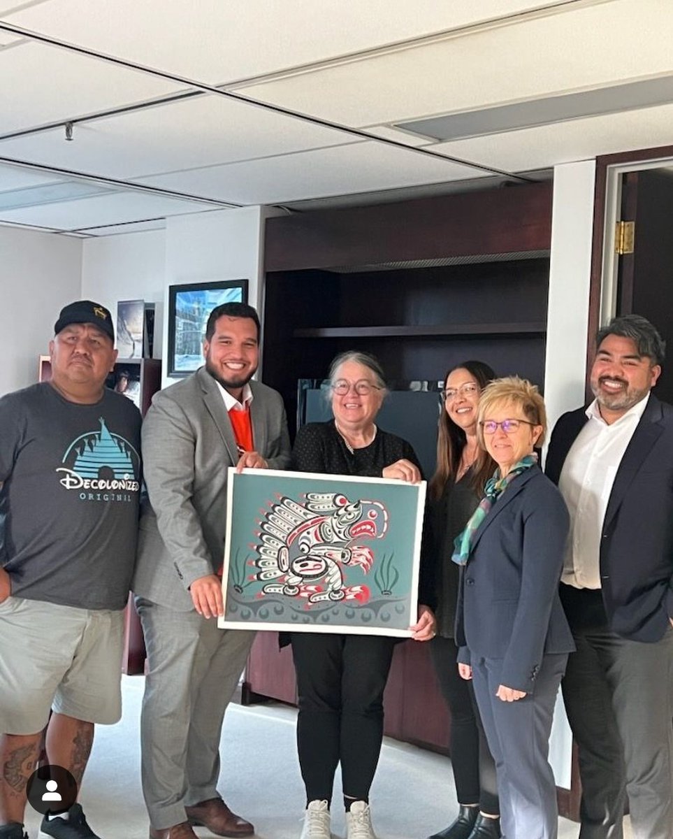 REPOST: <a href="/IndigCoast_BC/">Indigenous Coast BC</a> We are optimistic after our first meeting between rights holder Nations and the Honourable Minister Diane Lebouthillier @lebouthillierd. She understands the challenges facing coastal communities as well as the opportunities available to them with true