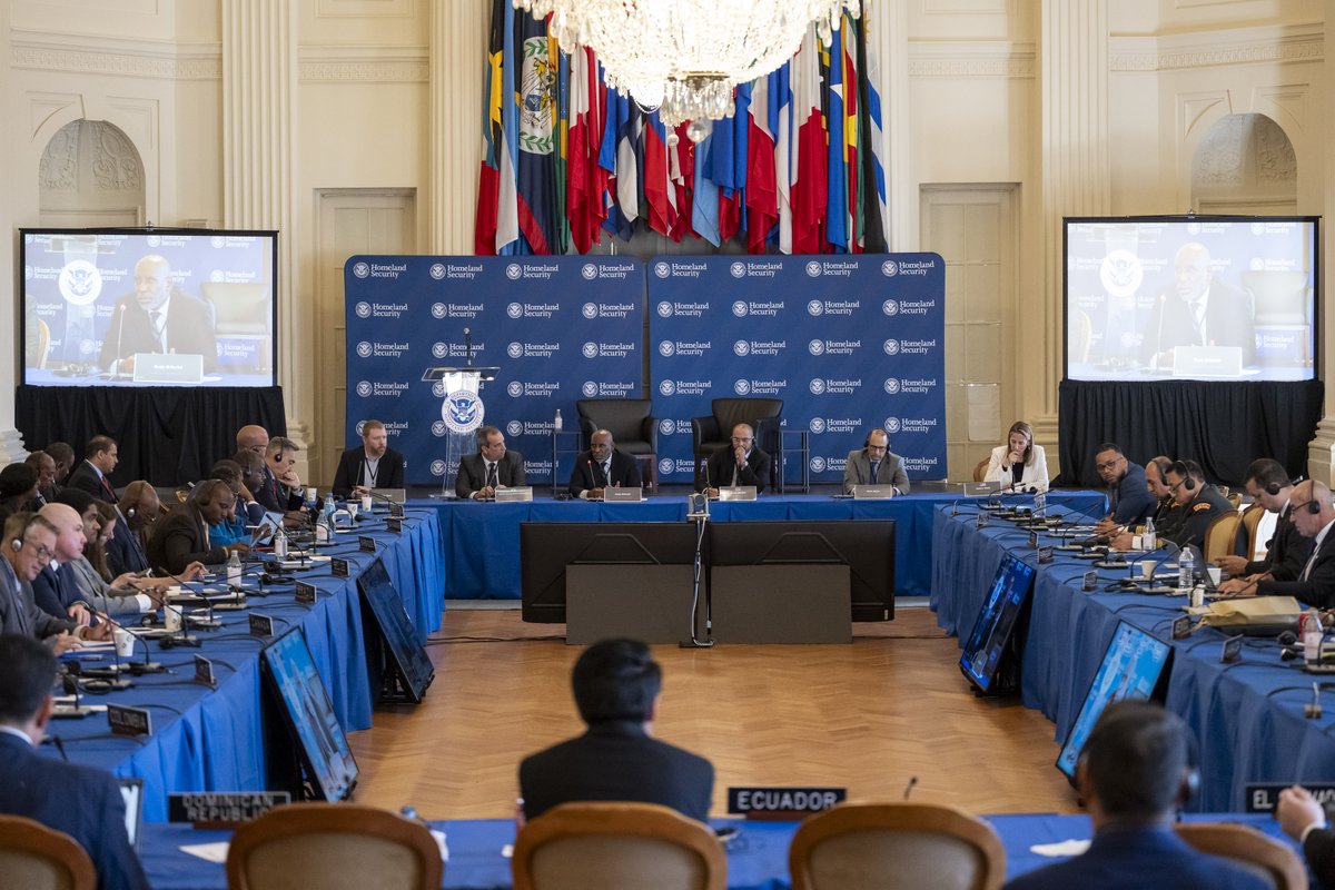 DHSgov's tweet photo. The first day of the conference featured @DHS_DepSec, @DHS_Policy, @CISAJen, @ComdtUSCG, @TSA_Pekoske, and other leaders from across the Department and around the Biden-Harris Administration. (2/2) https://t.co/aa9sL3ULUj