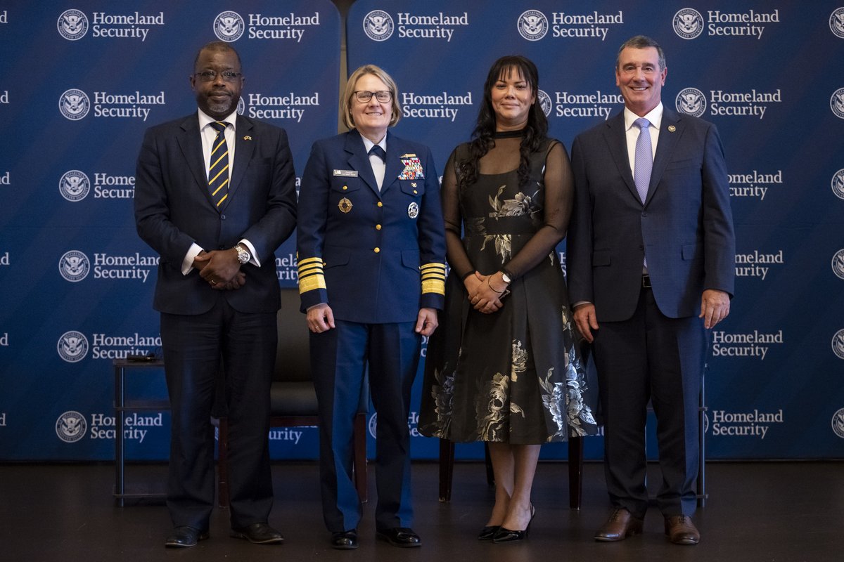 DHSgov's tweet photo. The first day of the conference featured @DHS_DepSec, @DHS_Policy, @CISAJen, @ComdtUSCG, @TSA_Pekoske, and other leaders from across the Department and around the Biden-Harris Administration. (2/2) https://t.co/aa9sL3ULUj