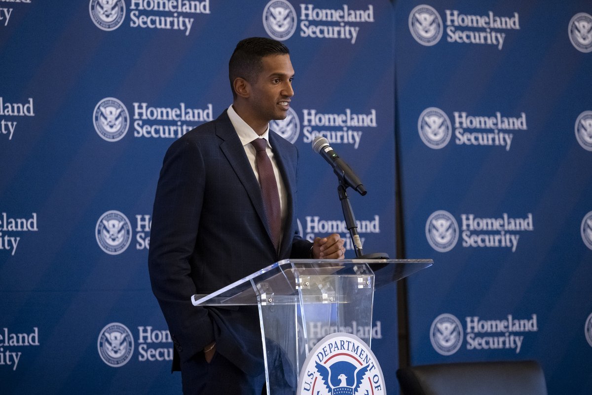 DHSgov's tweet photo. The first day of the conference featured @DHS_DepSec, @DHS_Policy, @CISAJen, @ComdtUSCG, @TSA_Pekoske, and other leaders from across the Department and around the Biden-Harris Administration. (2/2) https://t.co/aa9sL3ULUj