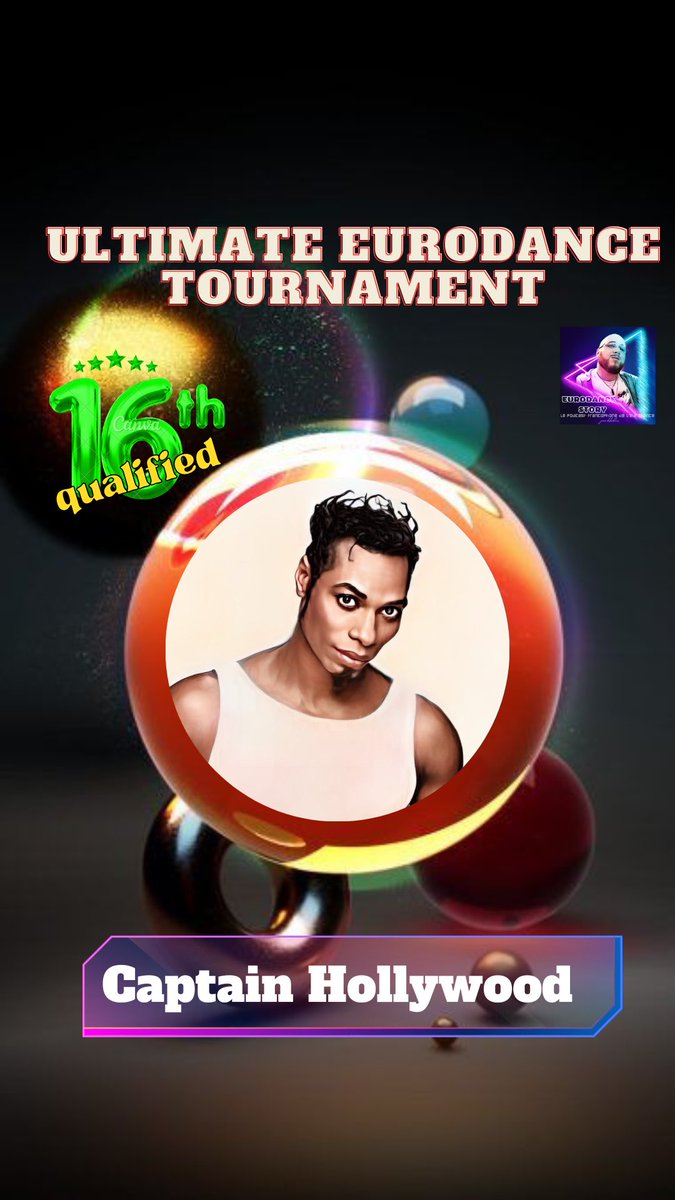 Eurodance_Story's tweet photo. Captain Hollywood is qualified for the 16th final of this Ultimate Eurodance Tournament ! 
Stay tuned to my stories for next results !
#eurodance #captainhollywoodproject #captainhollywood https://t.co/BrhJ1rlti8