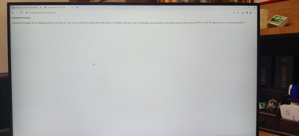 sdramavat's tweet photo. Now GST website not working.... How to cross check GST data in tax audit point of views... #taxaudit #Extend_duedate.. https://t.co/fyGE4vywGz