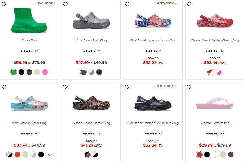 SneakerVisionz's tweet photo. Ad: Crocs Flash Sale Extra 50% off Select Styles w/code: SAVEBIG  

Shop: https://t.co/YFAaNlBRjD https://t.co/eOphVnpxEd
