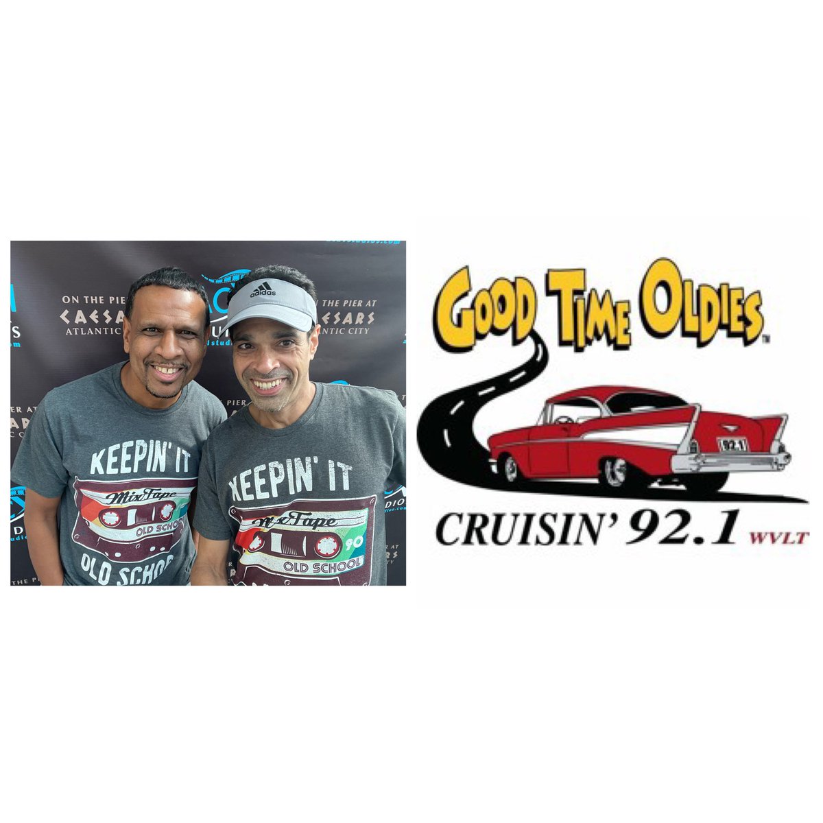 TONIGHT! We're "Cruisin' with Philly Carol" on South Jersey's Good Time Oldies Station, 92.1 WTLV! Join us for some great music and conversation (and "Neurotic Goddess" too)!   
#NASRUS #NeuroticGoddess #WTLV #SouthJersey #Philly #GoodTimeOldies #KeepinItOldSchool