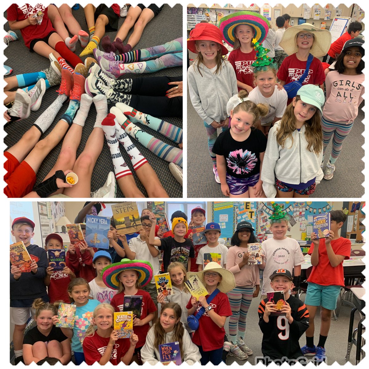 Fun! Silly Sock &amp; Hat Day! ❤️🚀<a href="/SmokyRow1/">Smoky Row Elementary</a> <a href="/myccs/">Carmel Clay Schools</a>